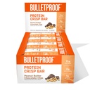 Kulesikker Protein Crisp Bars, Peanut Smør Sjokolade Chip, 12 Pack, høy protein, lav sukker