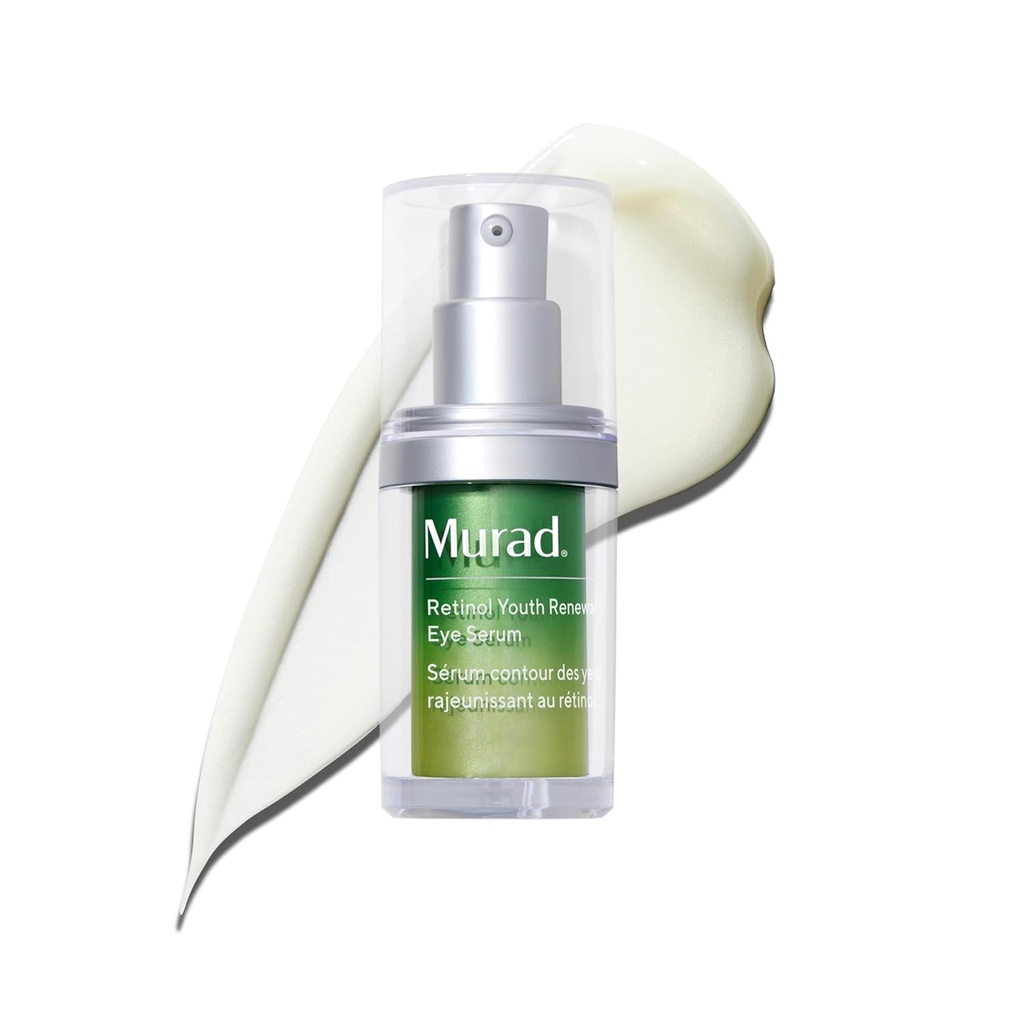 Murad Retinol Youth Renewal Eye Serum - Retinol Eye Serum forbedrer synlig underøyne Puffiness mørk sirkeler og reduserer utseendet på fine linjer, snill nok til nattlig bruk - 0,5 oz