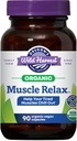 Oregon Wild Harvest Muscle Relax Organic Herbal Supplement Vegansk kapsler med Valerian, Hops og Skullcap - 90 Count