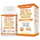 Rent optimal keto BHB & Apple Cider Vinegar Capsules - Eksogene ketoner Supplement med moren for ketose støtte, sunn livsstil og total velvære - 90 kapsler