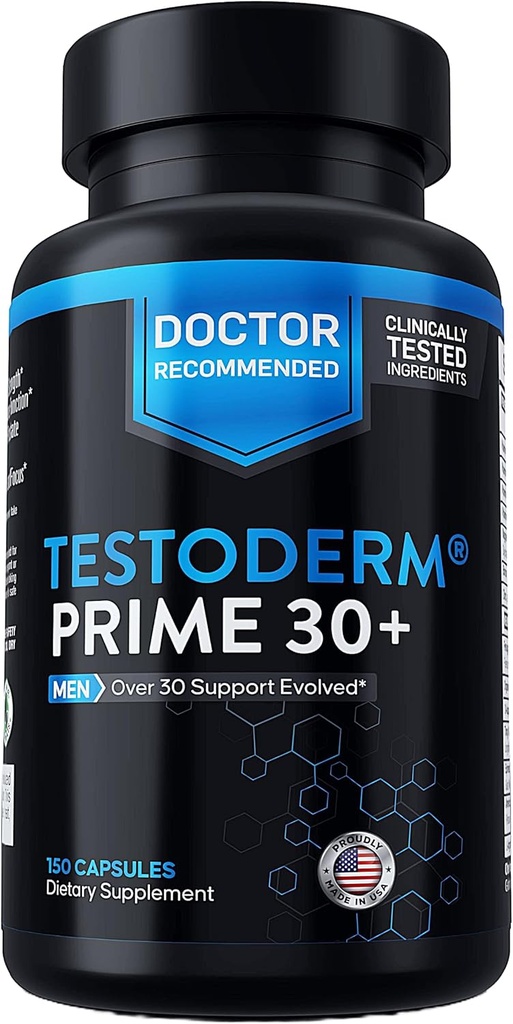 [Men over 30, Power UP] - Hair Thinning? Lav menneskeskapt energi? Legen godkjent, allsidig støtte for vitalitet, mannskap, hårstøtte, fokus, alle mens bekjempe negative DHT effekter