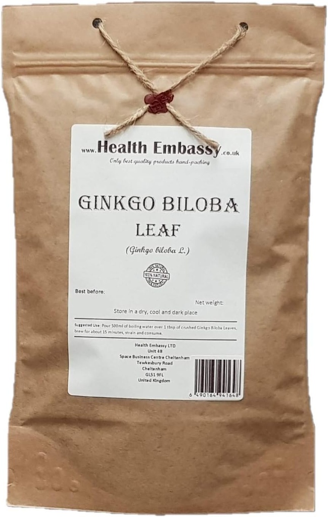 Helse Ambassade Ginkgo Biloba Leaf