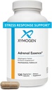 XYMOGEN Adrenal Essense - Adrenal støtte med Adaptogene urter (Cordyceps, Rhodiola ekstrakt, Ginseng) + B vitaminer - Hjelper støtte sunn energinivå og sunn immunfunksjon (120 kapsler)