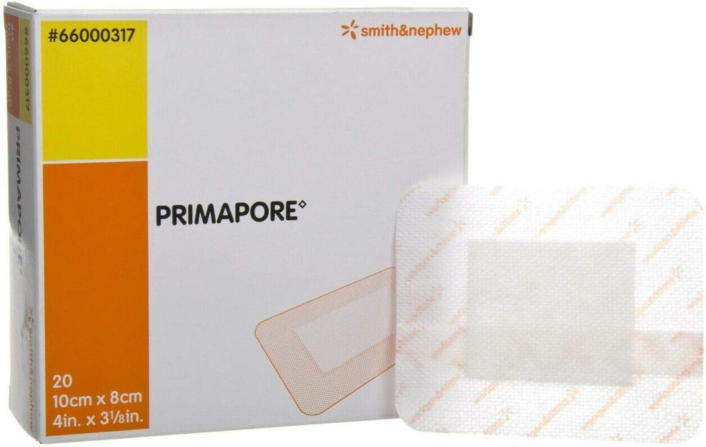 Primapore Dressing 4 x 3.125 in./Box 20