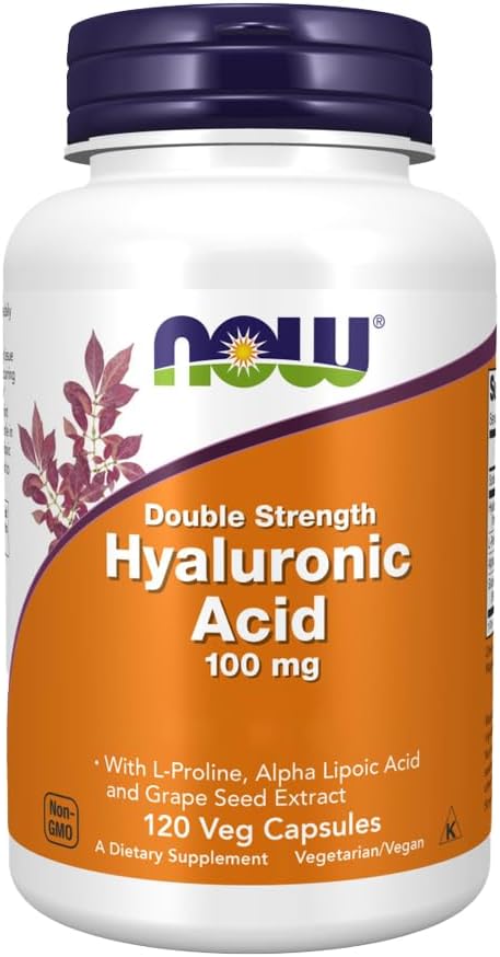 Nå Hyaluronsyre 100mg,120 Veg Kapsler