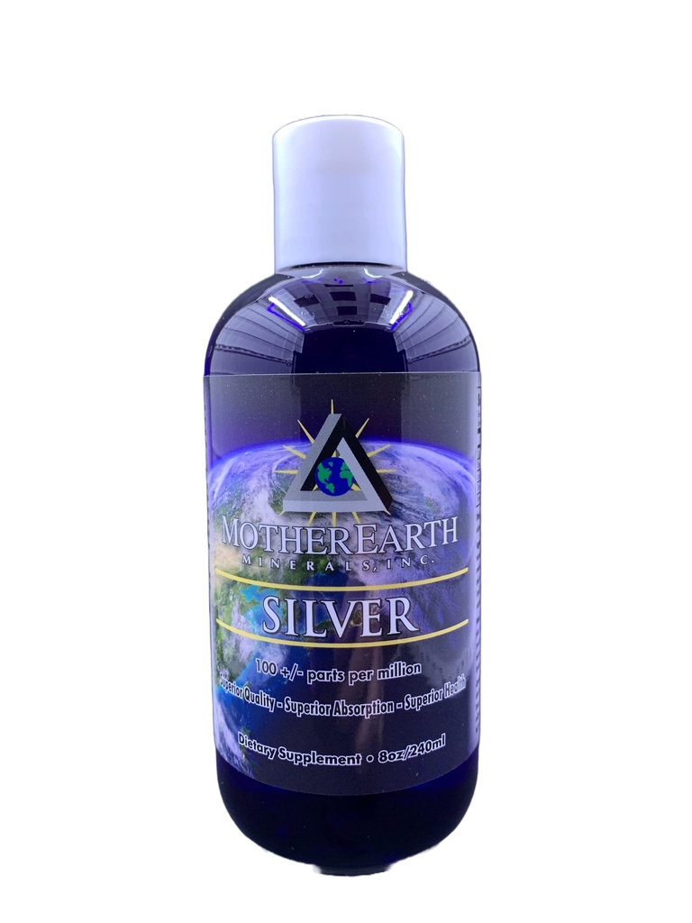 Mother Earth Minerals - Sølv - 8 Ounce 96 Services