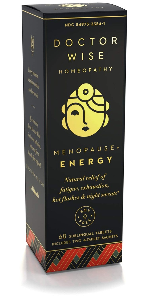 Hylands menopause naturlig homeopatisk relief av utmattelse, utmattelse, varme blits og natt sviter, lege klok menopause energi, 68 hurtig oppløsning tabletter