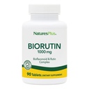 Natures Plus Biorutin 1000 mg - 90 tabletter - Bioflavonoid & Rutin Complex - støtter vaskulær funksjon og sirkulasjon - Vegetarisk, Glutenfri - 90 Services