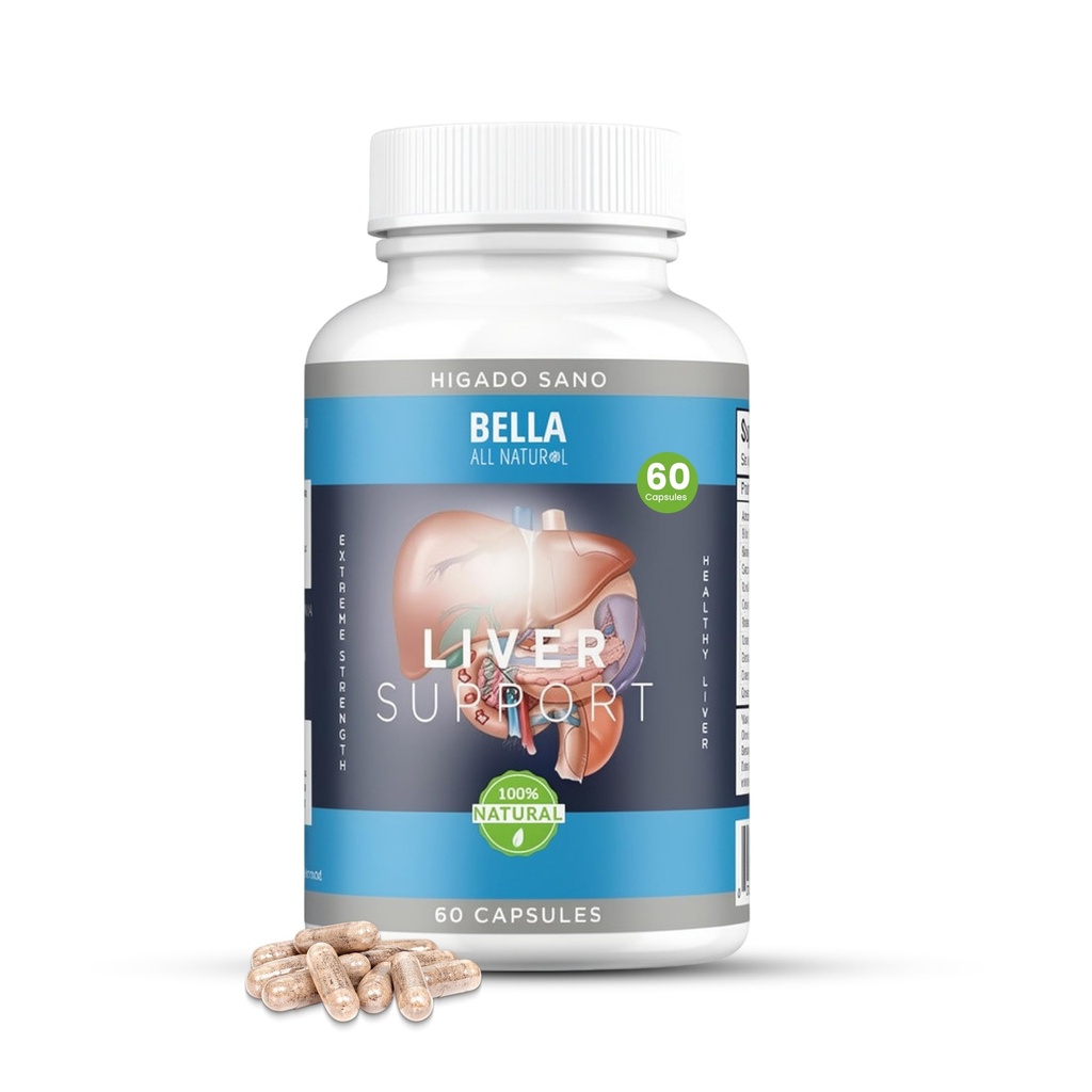 Bella Alle naturlige leverstøttekapsler