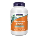 NU Mattilskudd, Magnesium Citrat Rent pulver, Enzyme funksjon*, Nervesystem støtte*, 8-Ounce