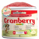 Cranberry for hunder i pulver - Urinal Tract Helse, Hund UTI, Blader støtte, Blader Stones, Inkontinens støtte, Cranberry Supplement - Bacon Flavor (100 Scoops)