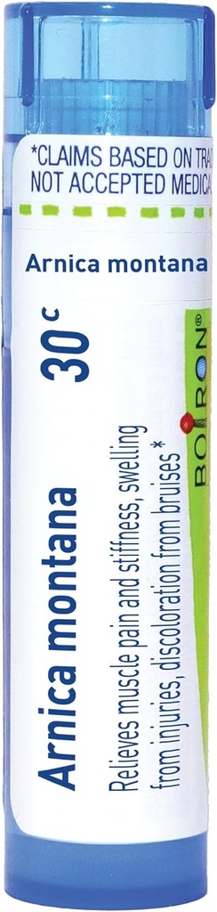 Boiron Arnica Montana 6X Homøopatisk Single Medisin for smerte 80 Pellet
