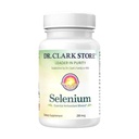 Dr. Clark Selenium Supplement 200 Mcg - Dietariske kapsler med essensielt mineral - forbedrer Thyroid funksjon, immunstøtte - 100 kapsler