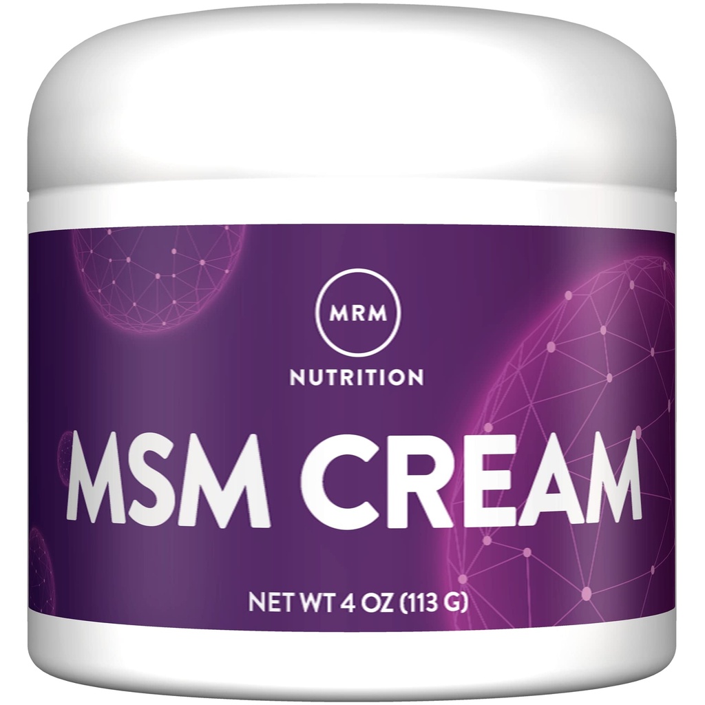 MRM MSM Cream med vitamin A & D - 4 Oz.