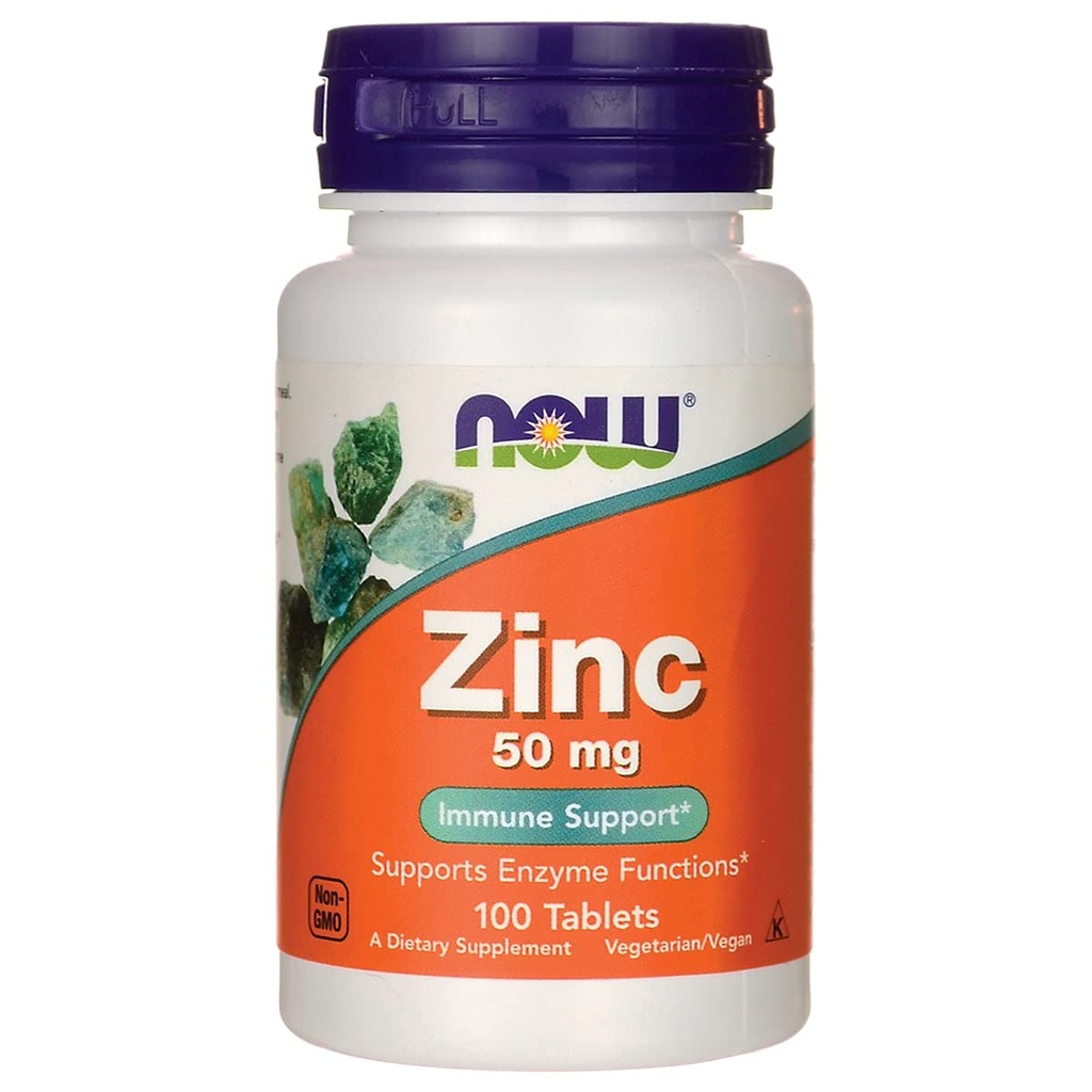 Nå Matvarer Sink Gluconate, 100 tabletter / 50mg