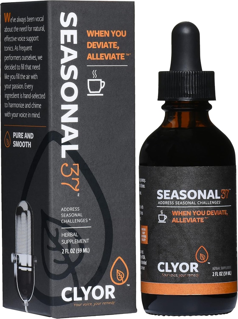 Sesongal37 - Herbal Cold Relief Remedy | Alle naturlige immunforsvar Booster | Klipp kuldetid i to.