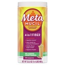 Metamucil, Psyllium Hunk pulver, uflavorert med ingen tilsatt søtningsstoffer, 114 serveringer, 4-i-1 fibertilskudd, daglig Psyllium Hunk Fiber pulver støtte digestiv helse ved å fremme regelmessighet*