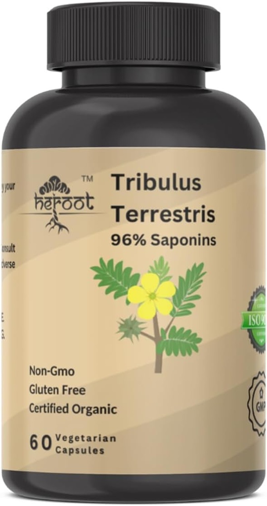 Tribulus terrestris Supplement for menn og kvinner Supplement (pakke med 120 kapsler)