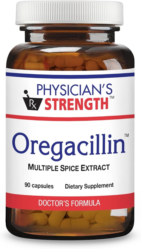 Legens styrke Oregacillin - 90 kapsler - Multiple Spice Extract - Respiratorisk helsestøtte - 90 Serveringer