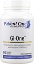 Pasiente én GI-One | Supplement for å støtte matmetabolisme og næringsstoffer absorpsjon* | med Digestive Enzyme Complex og mer | 90 kapsler