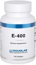 Douglas Laboratories E-400 | Vitamin E for antioksidant beskyttelse og kardiovaskulær støtte | 100 kapsler