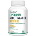 Orgabay Liposomal Nicotinamid Riboside 2000 MG med TMG og Pterostilbene, Boosting NAD+, støtte sunn aldring, 60 greve