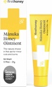First HONEY Manuka Sår Ointment [.75oz - 21g] | Hurtig sår Repair Gel | Rask lindring for hud og brenner | Manuka Honning fra New Zealand | Antibiotiske gratis Burn Care, Scar Gel, Dressing Aid