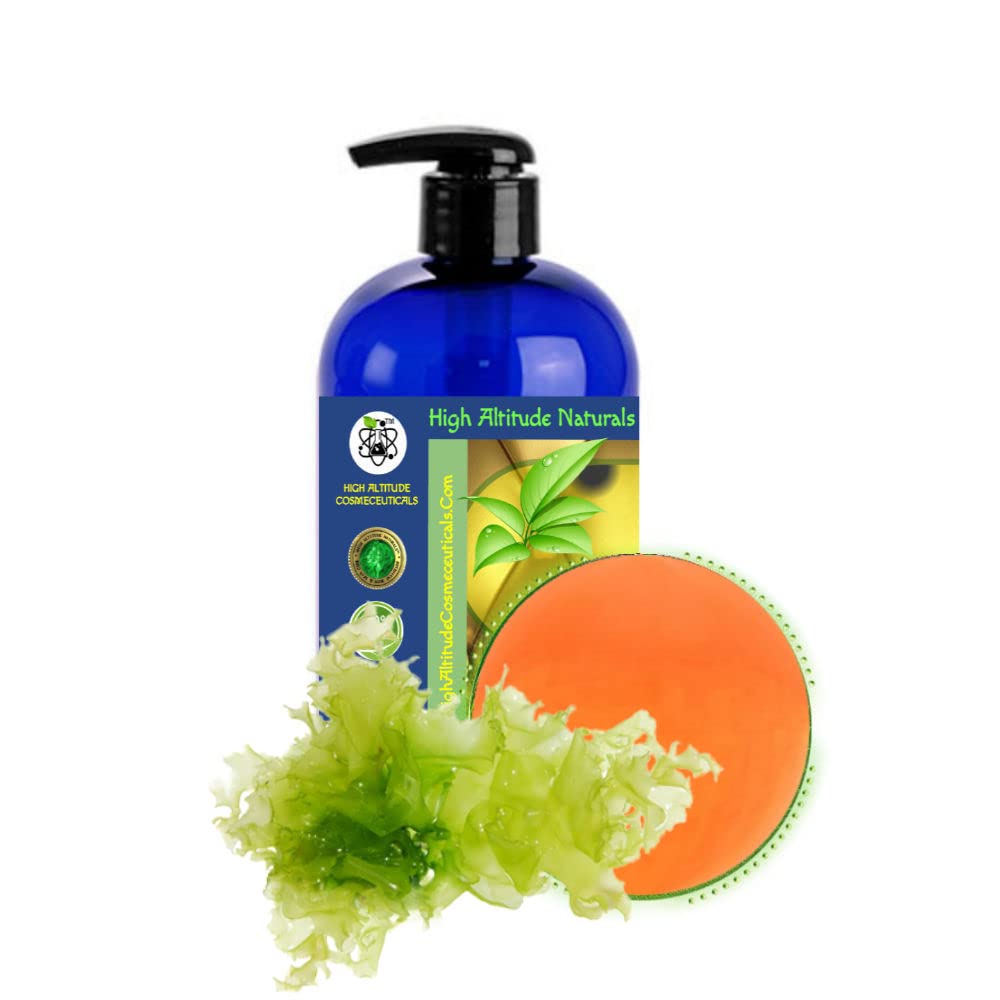 16oz (480 ml) Marine Micro-Algae Olje (Algal, Schizochytrium)- for huden hår skjønnhet - Omega-3, DHA-40