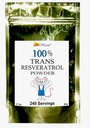 100% ren Trans Resveratrol pulver 240 serverer 2.1 oz (60 gram) 250mg Per serveringer