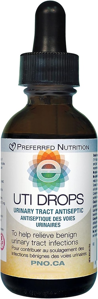 Foretrukket ernæring UTI E-Drops, 60 ML