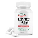 LIVERITE Liver Aid with Milk Thistle 150 Capsules, Liver Support Supplement with Amino Acids, Choline, Milk Thistle & Vitamin B12 – Supports Healthy Liver Function, Cleansing, Energy & Metabolism
