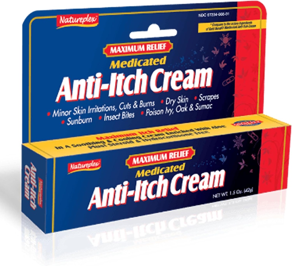 Maksimal relief Mediert Anti-Itch Cream 3 Pack