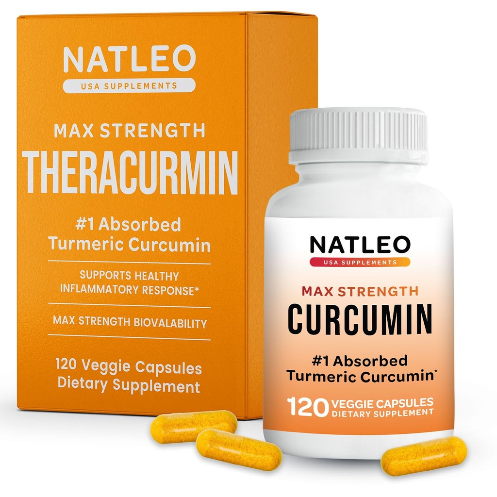 Theracurmin Turmeric Curcumin Supplement, 120 greve, høy absorpsjon Turmeric & Curcumin - felles Supplement for menn og kvinner - 42.6X Mer Bioavailablicity