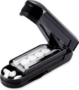 Bærbar Pill Cutter Splitter,justerbar Cutter, for vitaminer,Supplements og medisiner, BPA-fri, lett å bruke