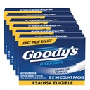 Goodys ekstra styrke hodepine pulver 50 ea (Pack of 6)