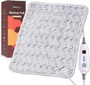 Bearhug XL Elektrisk oppvarming Pad 20''x24'' Dobbel-Sided Faux Fur Heated Pad, 6 Varmenivå, 2H Auto-Off, Moist og tørr varmeterapi for ryggsmerter Relief, Maskinvaskbar, ETL sertifisert, Gaveboks