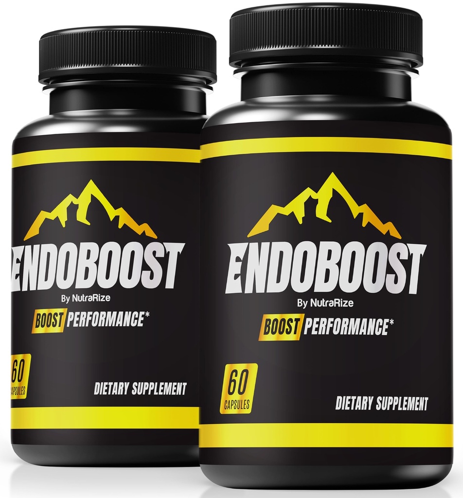 NutraRize (pakke med 2 Endoboost for menn - (offisiell) Endoboost mannlig ytelse, kosttilskudd, kapsler, Endobost anmeldelser for Health Pills Pro Avansert formel (120 kapsler)