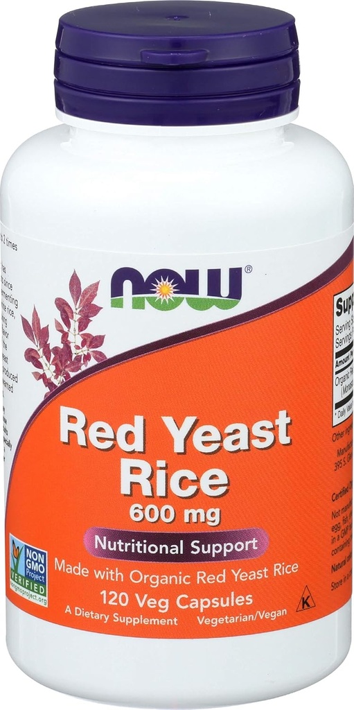 Nå Matvarer SPO Red Yeast Rice 600mg, 120 CT