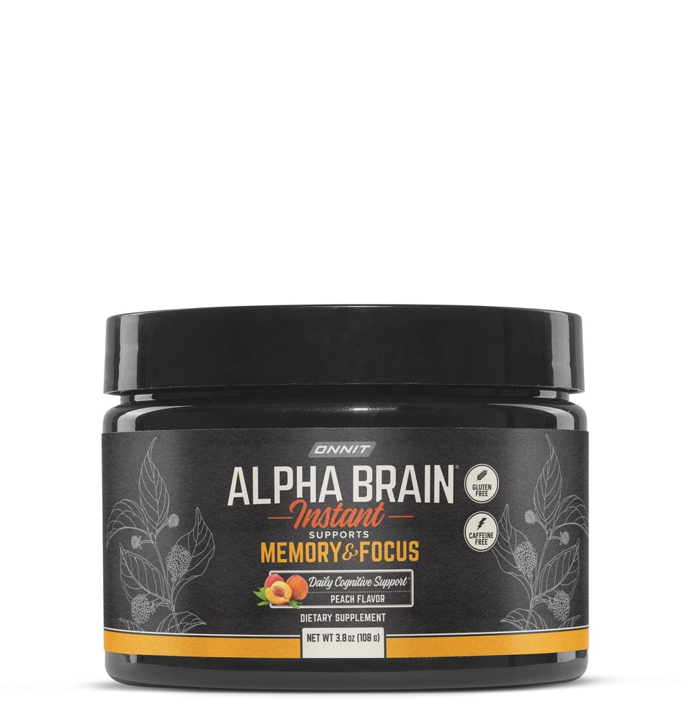 Alpha Brain® Instant - Peach (30 Servering Tub)