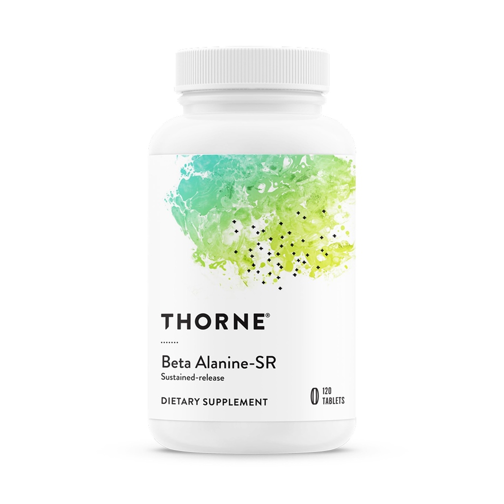 THORNE - Beta alinine release - Støtter muskelutgang & utholdenhet - bidrar til å redusere tretthet og sorg* - Aminosyresupplement - NSF-sertifisert for Sport - Gluten & Dairy-Free - 120 tabletter