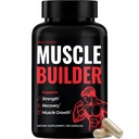 UNALTERT anabole muskelbyggere for menn - vekst, størrelse, styrke - naturlig muskelbygging kosttilskudd og energi booster - Tribulus terrestris, Ginseng, vitamin D3, Ashwagandha - 150 kapsler
