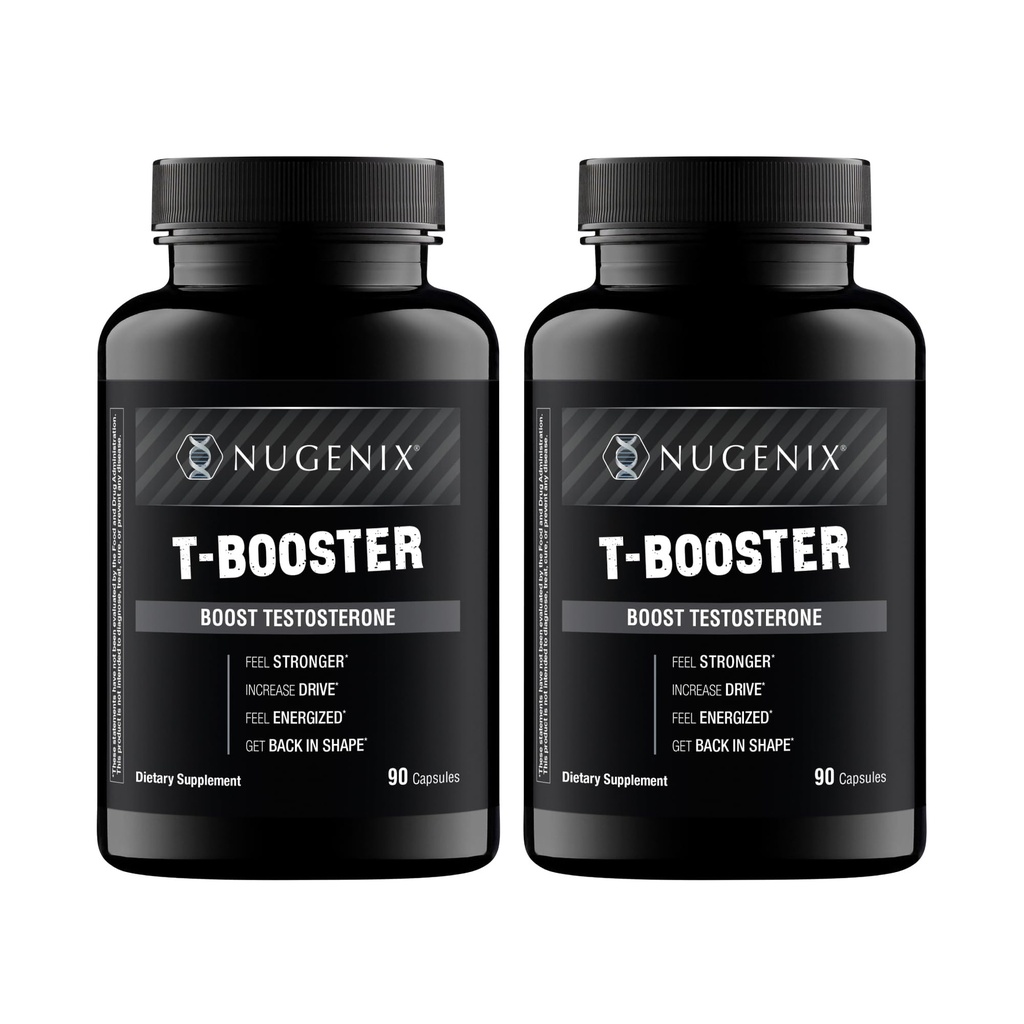 Nugenix T Boost - Gratis Testosteron Booster Supplement for menn, 180 greve