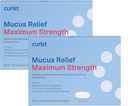 Curist Guaifenesin 1200 mg Extended Release Mucus Relief Maksimal styrke - 168 Count Bulk Extended Release Tabletter - Reduser Mucus Clear Congestion (2 Pakke med 84 Tabletter)
