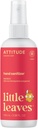 ATTITUDE hånd sanitator Spray for barn og voksne, EWG verifisert, reise størrelse, dermatologisk testet, plante og mineralbasert, Vegan, Mango, 3,5 Fl Oz (sprayflaske)