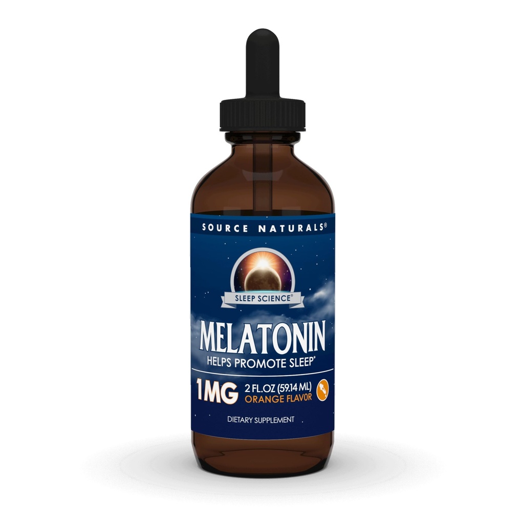 Kilde Naturals Melatonin* - 1 mg, 2 Fluid oz