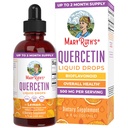 MaryRuth Organics Quercetin flytende  Drop Sugar Free | 500 mg for voksne 18 og over | Cardiovaskulær helse for voksne | Bioflavonoid | Vegansk | Ikke-GMO | Glutenfri | 4 Fl Oz