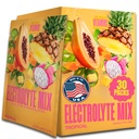 Dr. Price Electrolyte Mix | Sukkerfri Hydration Powder med 72 + Trace Minerals | No Sukker, Fast Dissolving Electrolytes Powder Packets | Tropiske (30 Pakker)