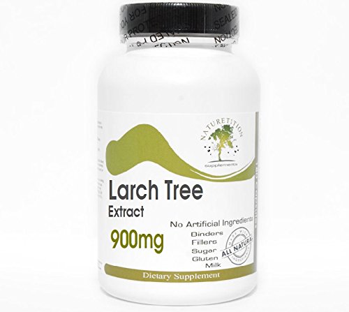Larch Tree Extract 900 mg Arabinogalactan (AG) ~ 90 kapsler - Ingen additiver