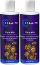 Coralife Saltvannsfisk Tank akvarium Coral-Vite Flytende Essential Vitamin og Trace Mineral Supplement for Reef Akvarium, 8 oz (Pack of 2)