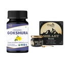 ORGANIC SPREE Gokshura & Himalayan Shilajit – USDA Organic Tribulus Terrestris 120 Tabletter & 20g Resin med 85+ Trace Minerals – Støtter energi og immunhelse*